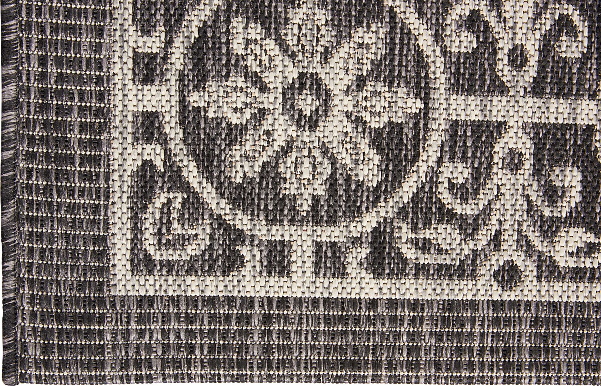 Anvita Charcoal 8' x 11' Indoor/Outdoor Rug - Image 4
