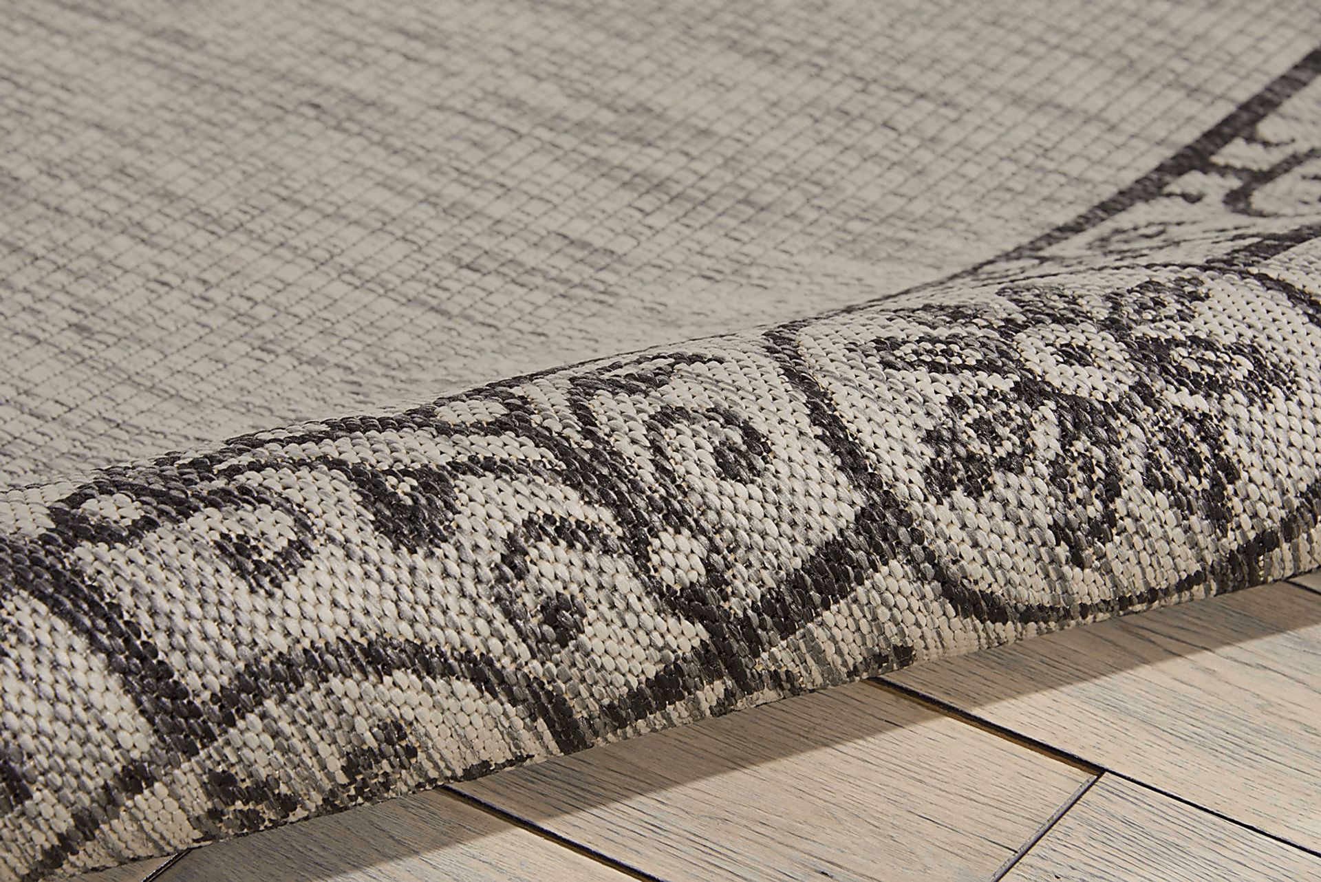 Anvita Ivory 5' x 7' Indoor/Outdoor Rug - Image 2