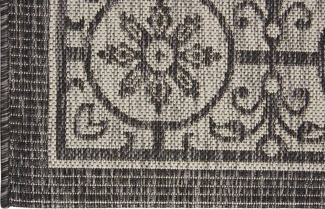 Anvita Ivory 5' x 7' Indoor/Outdoor Rug - Thumbnail - Image 4
