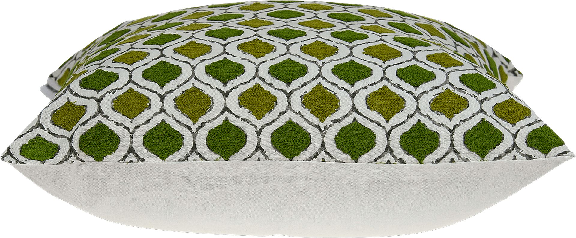 Anzor Green Accent Pillow - Image 3