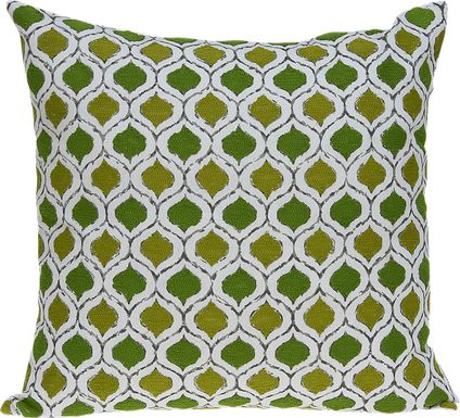 Anzor Green Accent Pillow