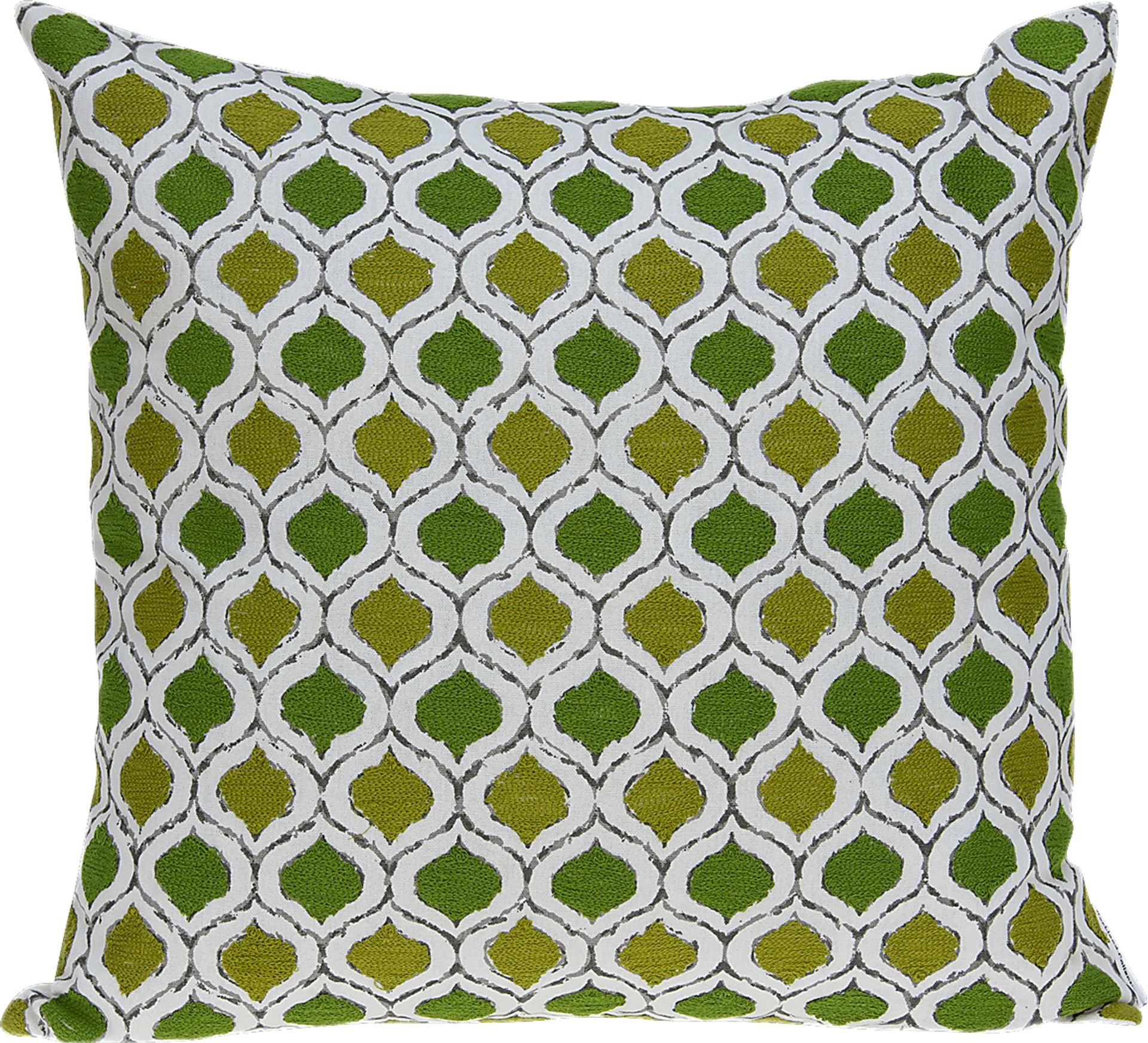 Anzor Green Accent Pillow - Image 1