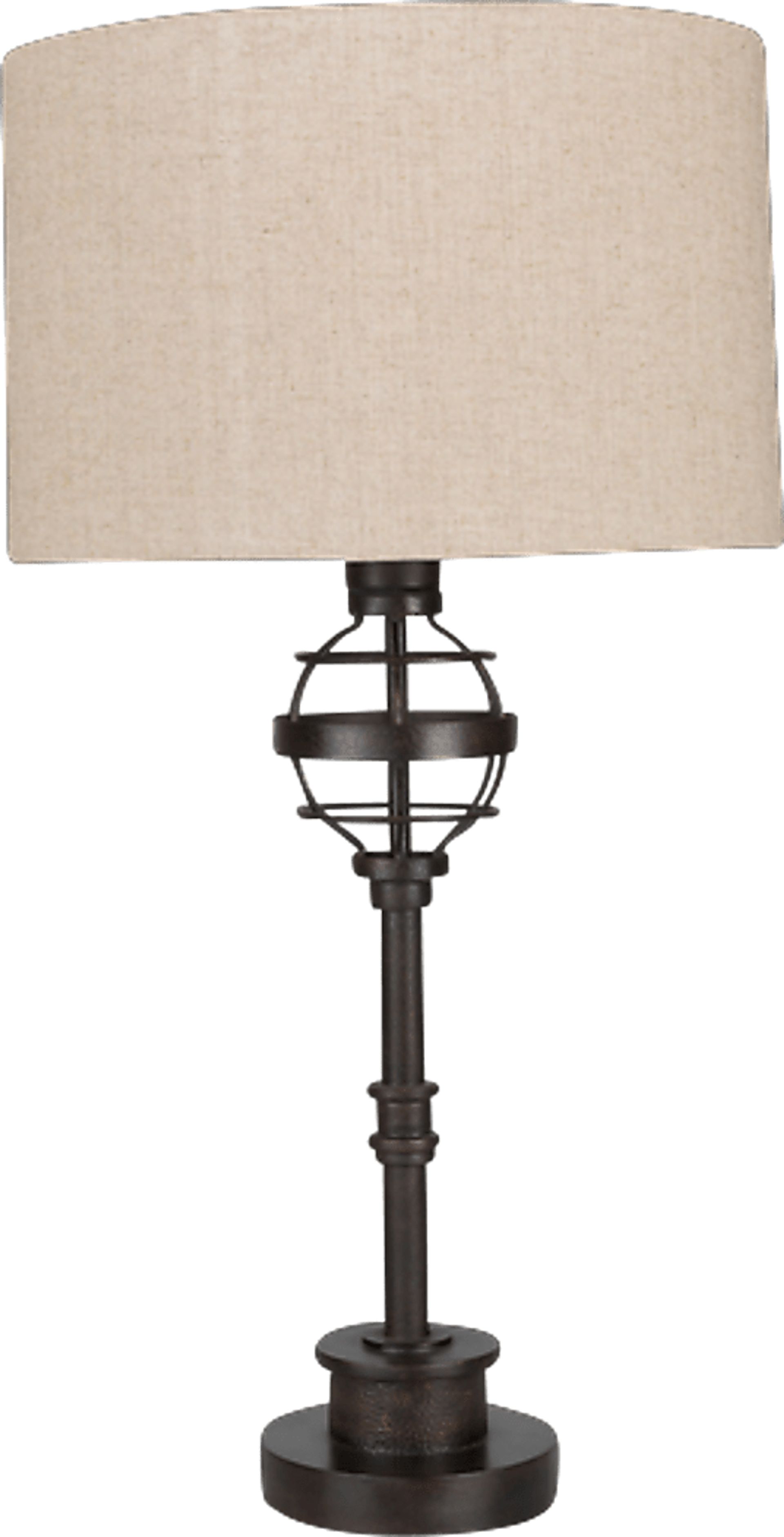 Aonani Black Outdoor Table Lamp - Image 1