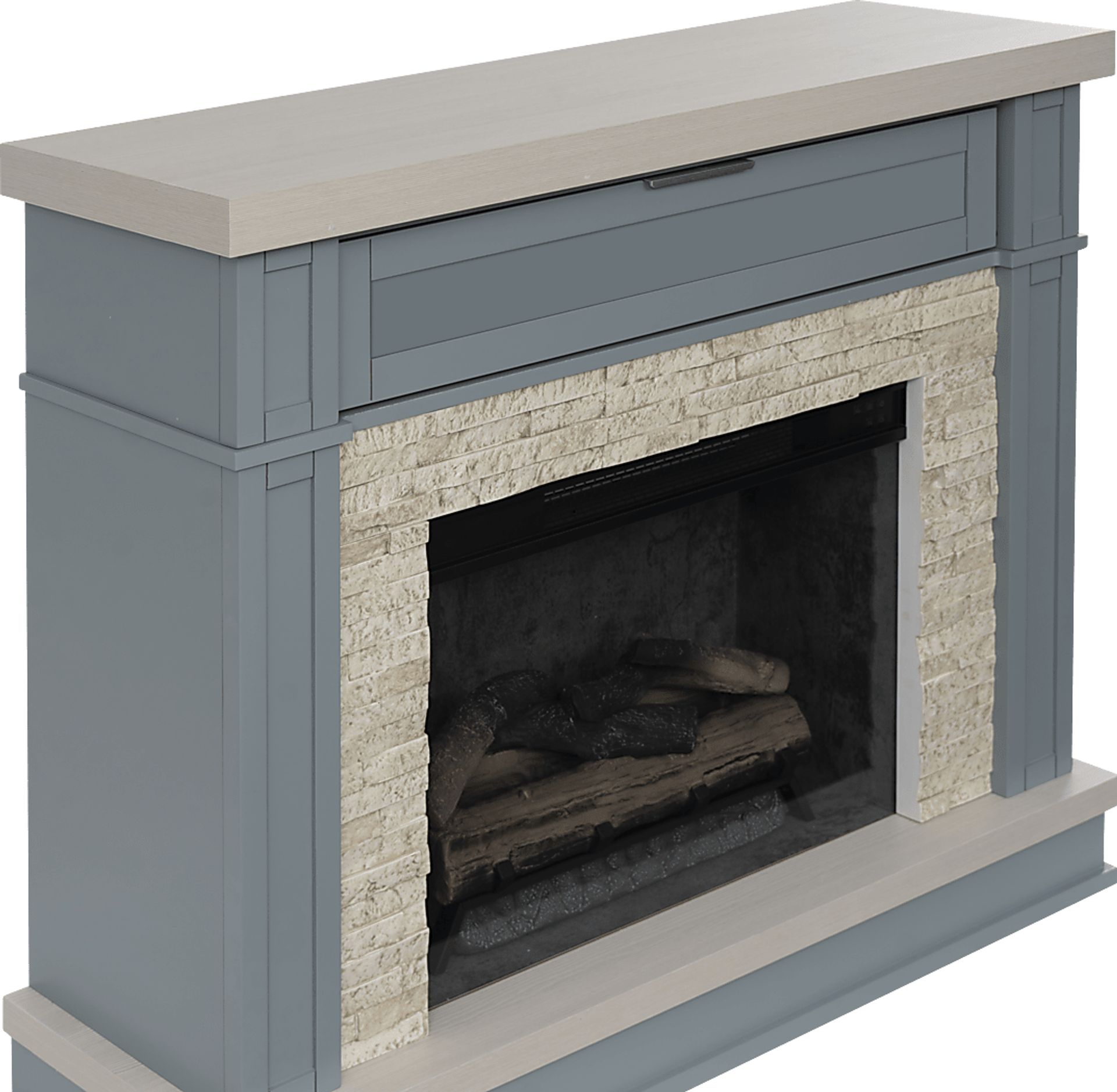 Apeci Blue 40 in. Console with Electric Fireplace - Image 8