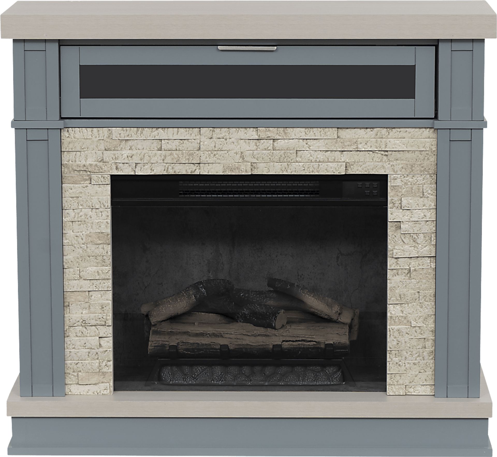 Apeci Blue 40 in. Console with Electric Fireplace - Image 9