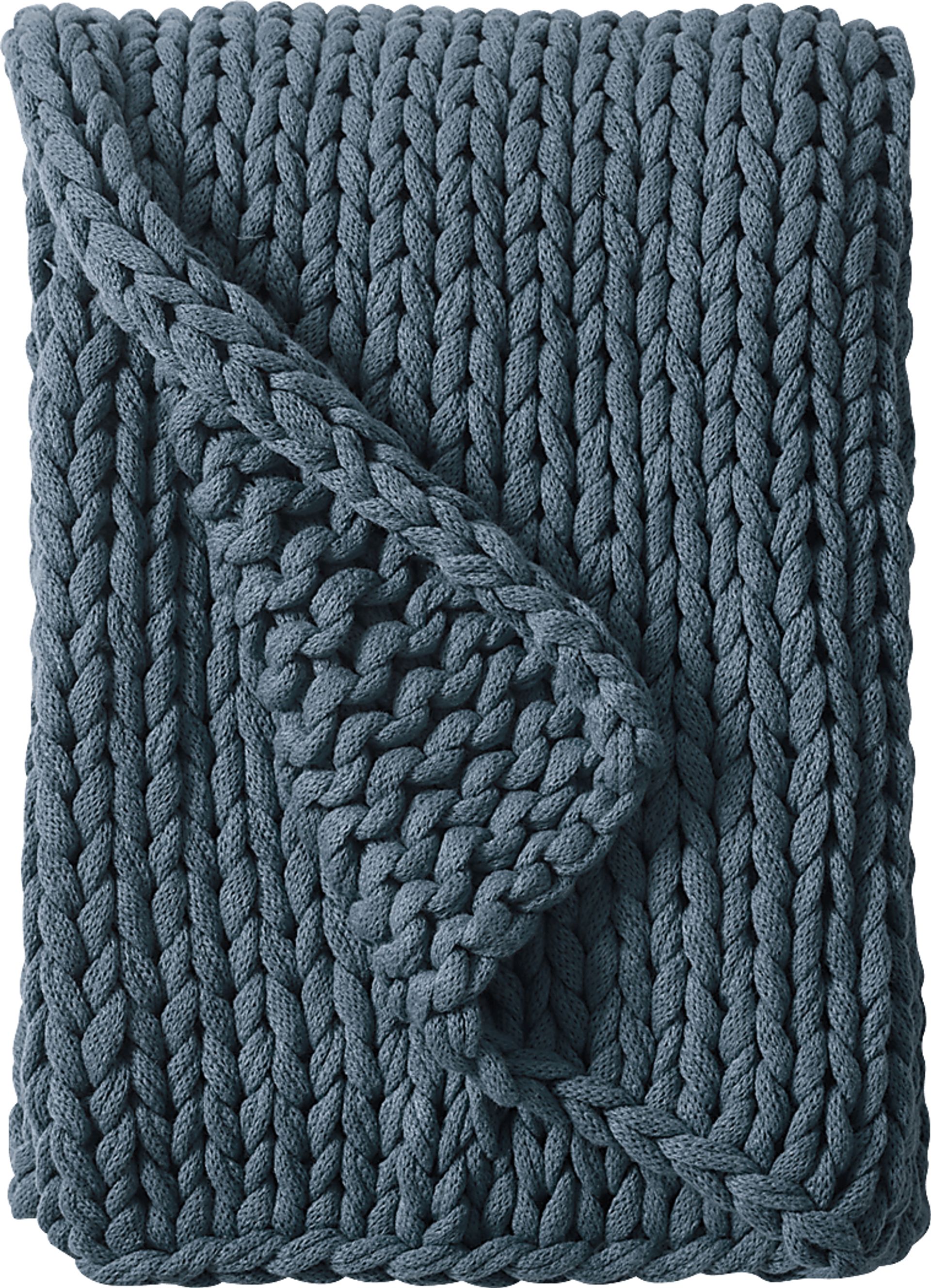 Apenzell Blue Throw Blanket - Image 6