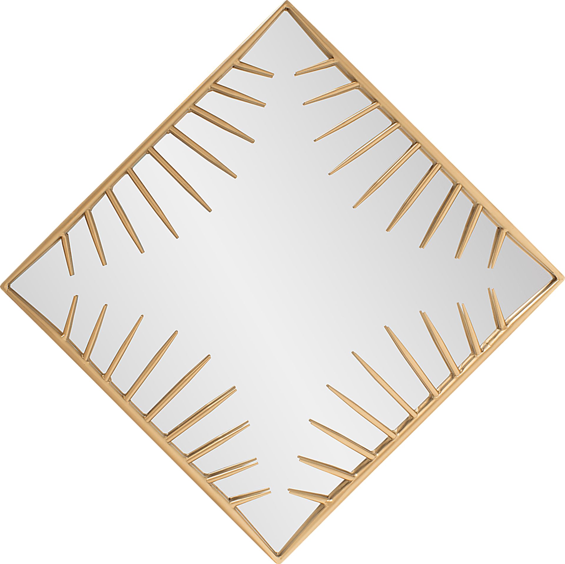 Apepi Gold Square Wall Mirror - Image 6