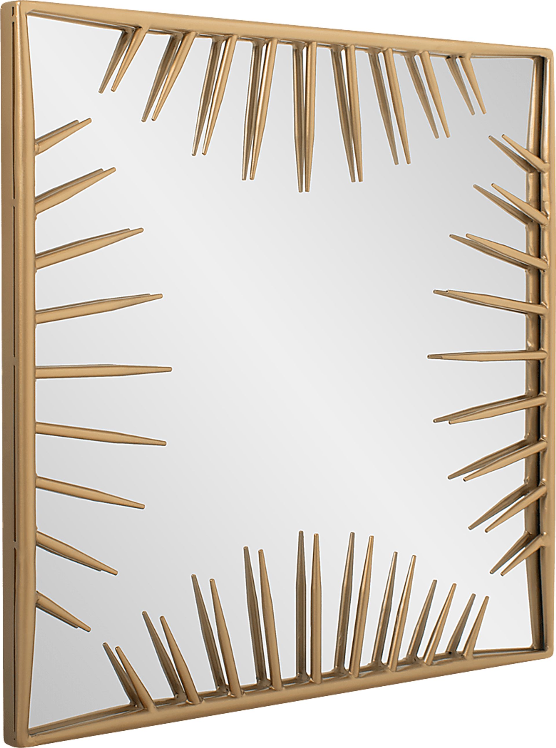 Apepi Gold Square Wall Mirror - Image 8