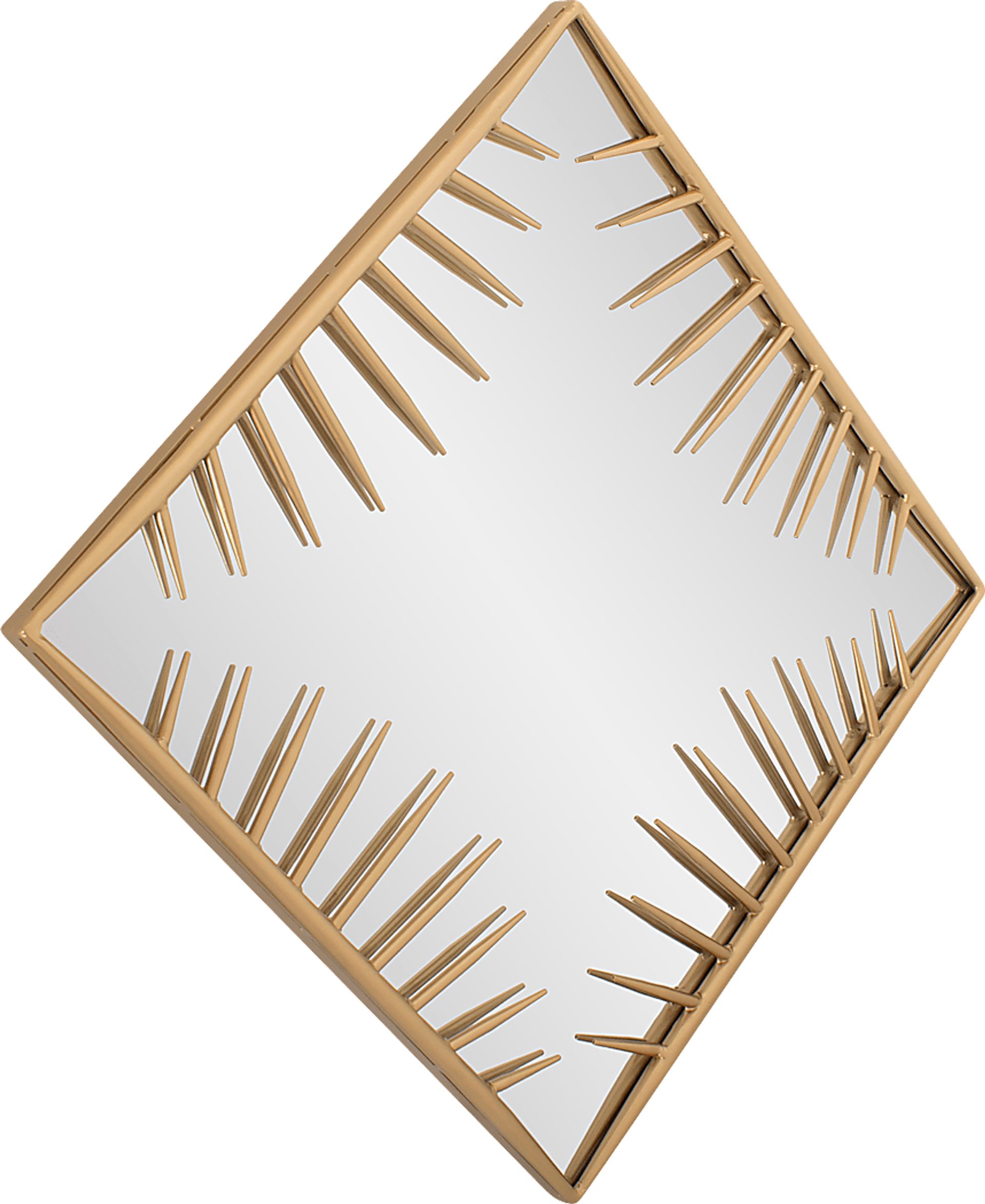 Apepi Gold Square Wall Mirror - Image 9