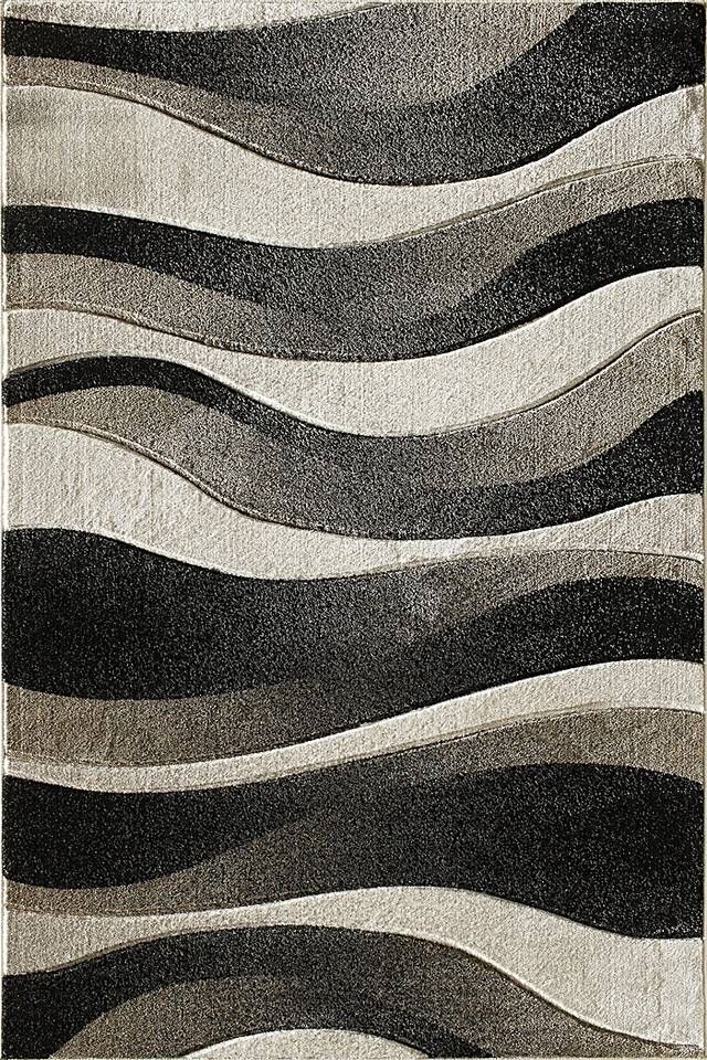 Apex Black 7'10 x 9'10 Rug - Thumbnail - Image 1