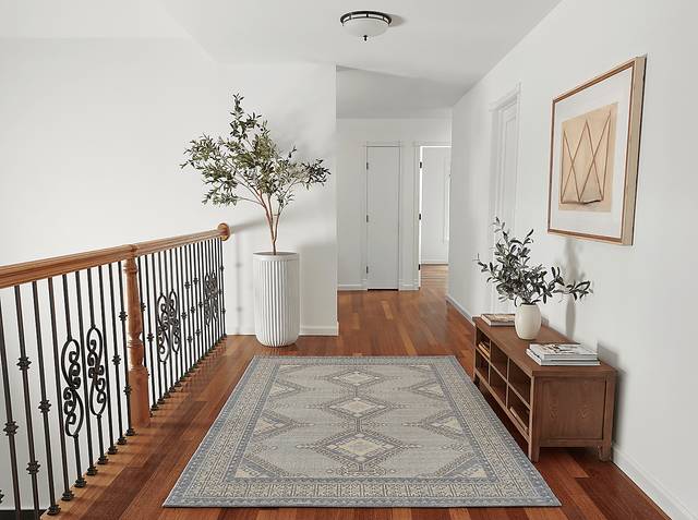 Apexi Blue 7'9 x 9'10 Rug - Thumbnail - Image 2