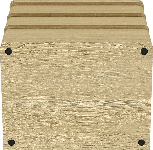 Apexiay Brown Nightstand - Thumbnail - Image 4