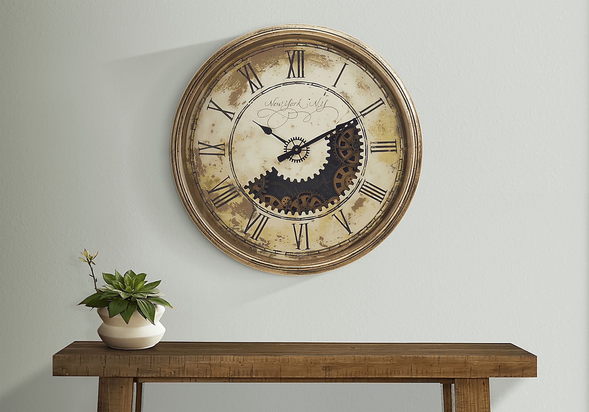 Apexlane Gold Wall Clock - Image 2