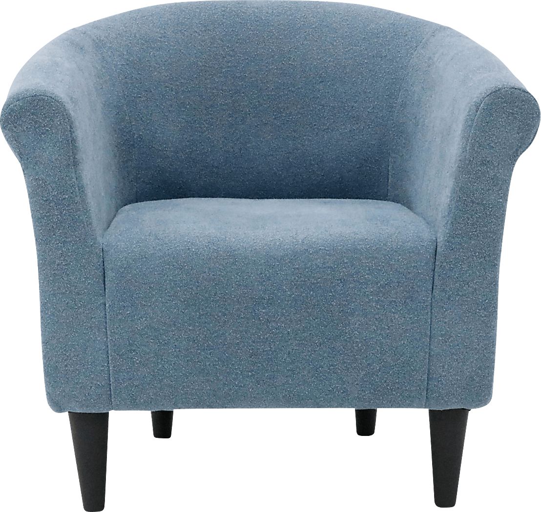 Apezi Blue Accent Chair