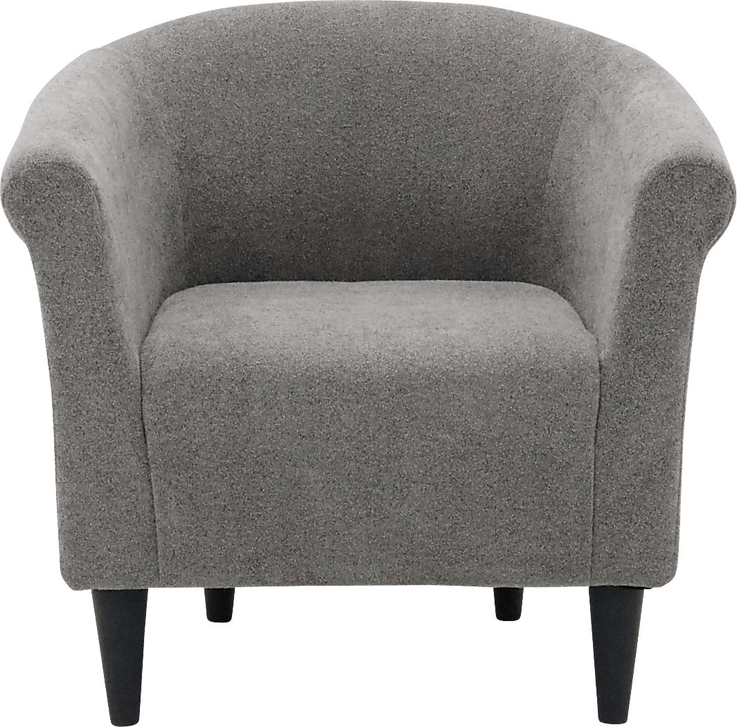 Apezi Gray Accent Chair