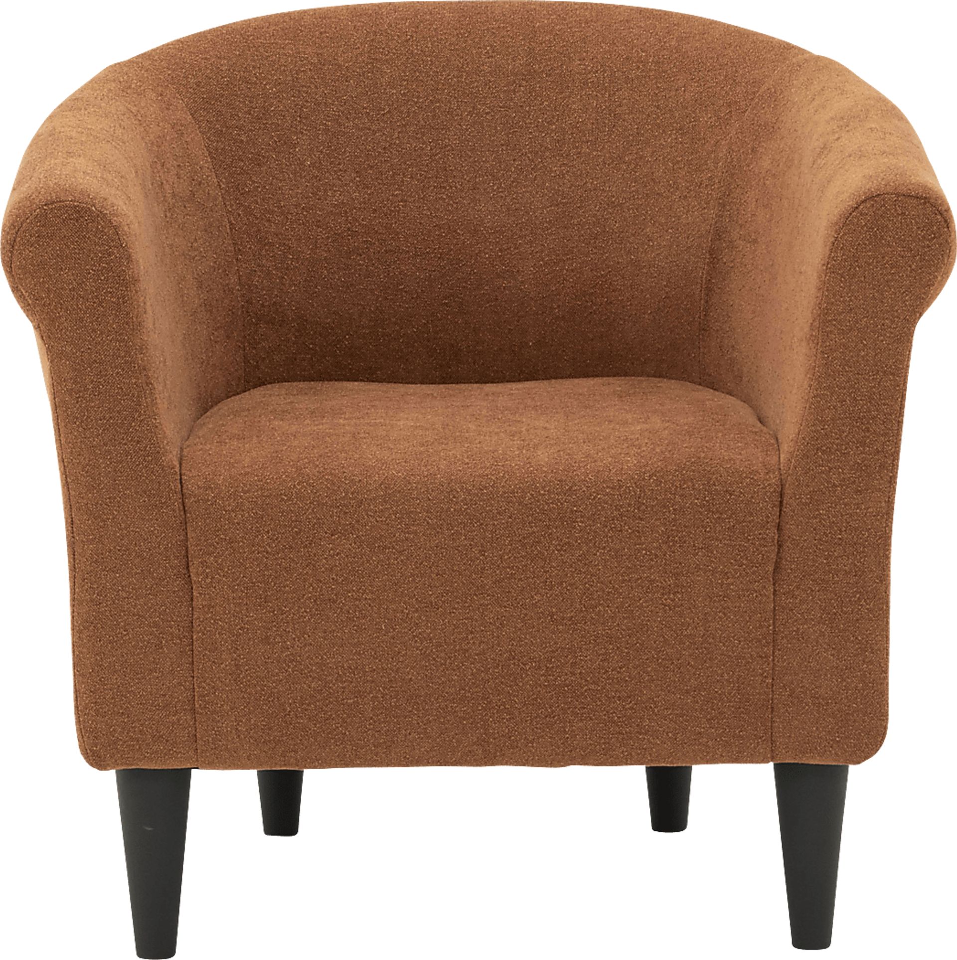 Apezi Orange Accent Chair - Image 1