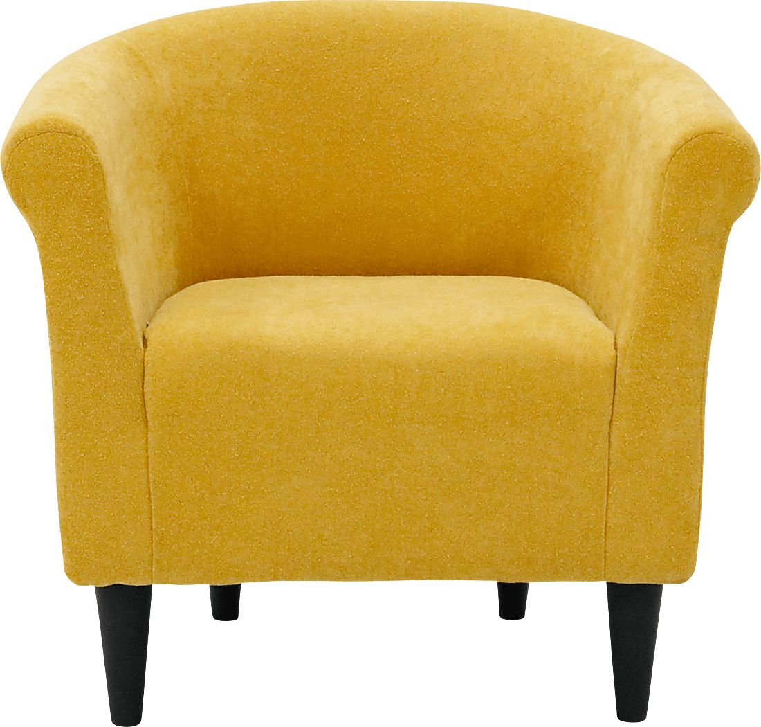 Apezi Yellow Accent Chair