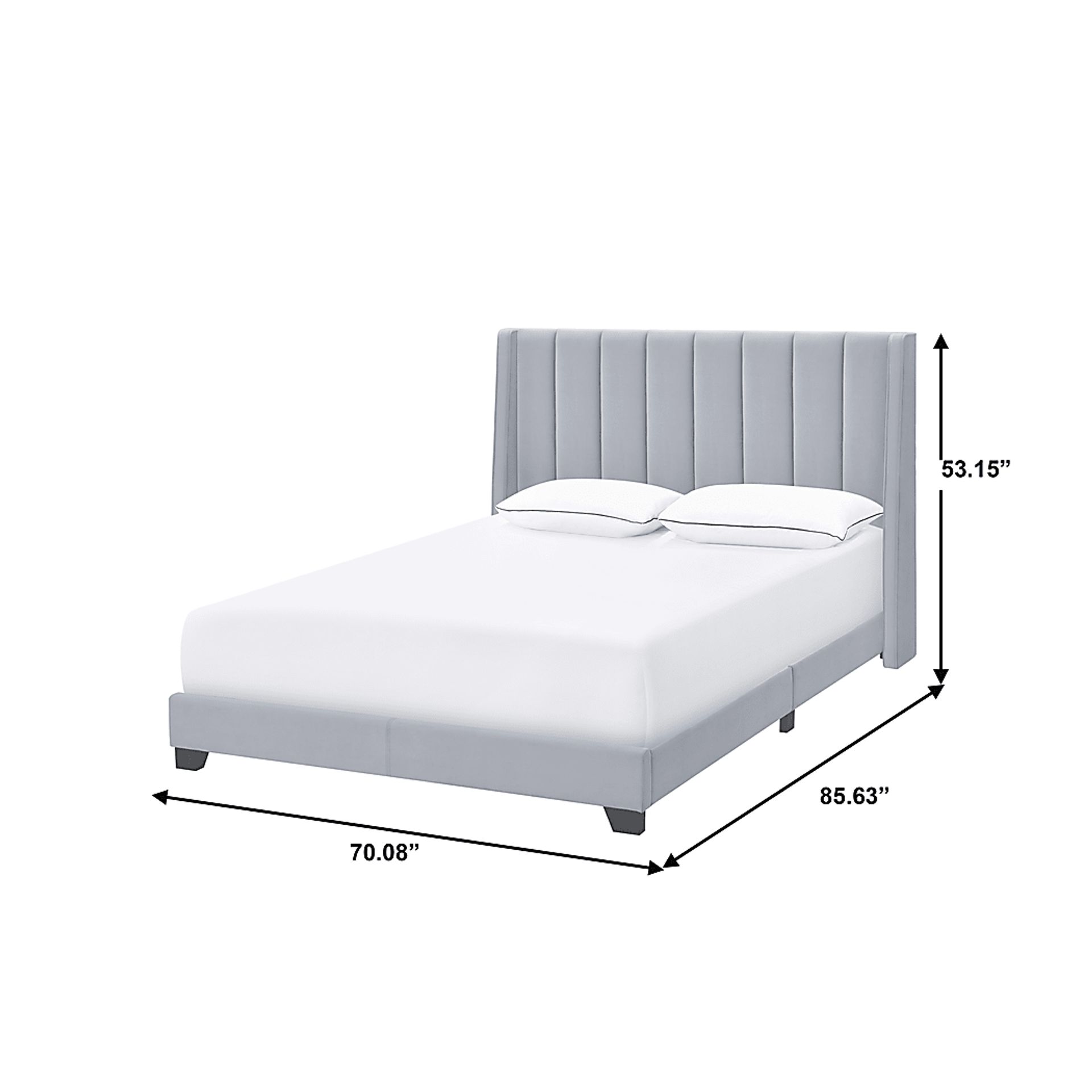 Aphelia Gray Queen Bed - Image 9