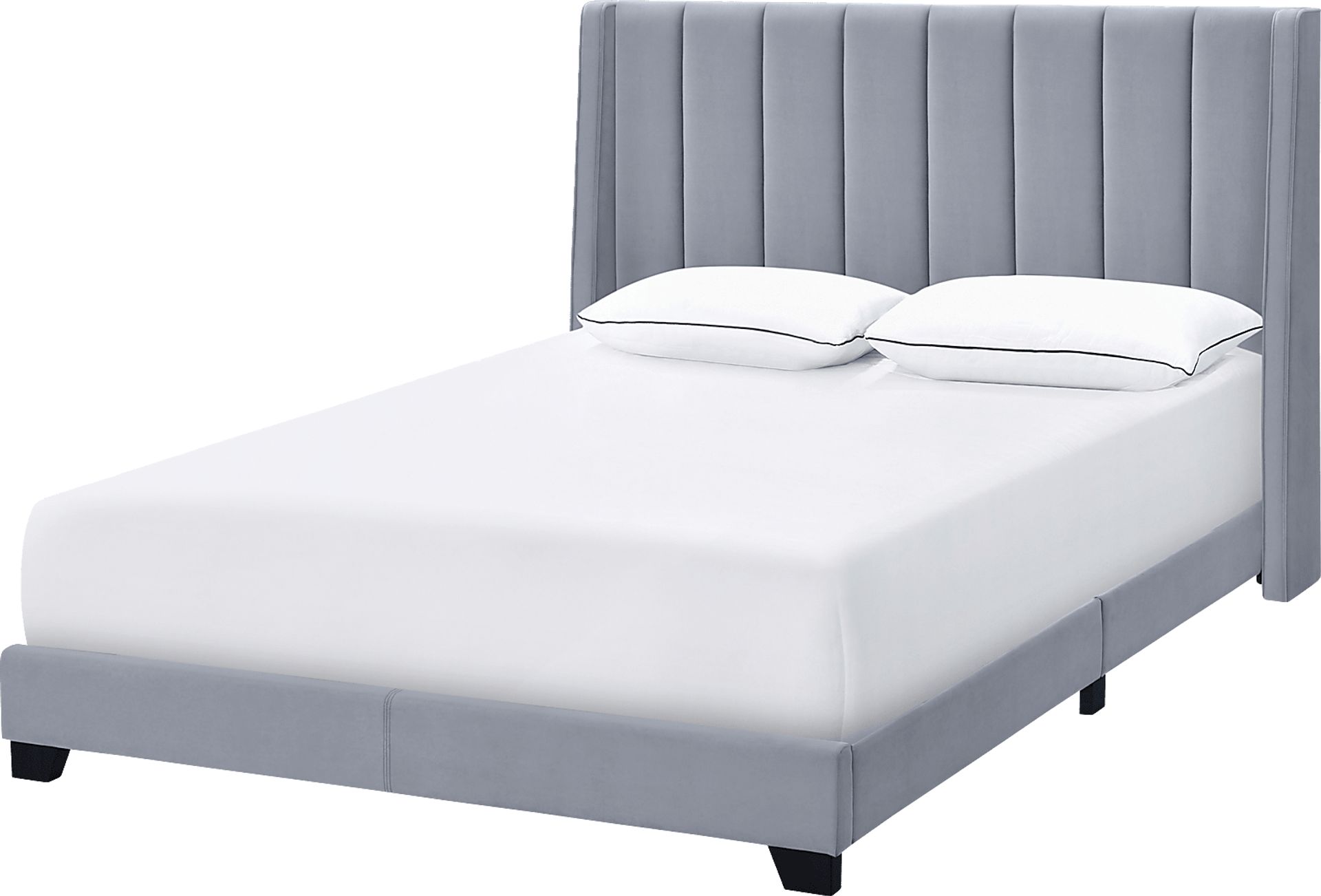 Aphelia Gray Queen Bed - Image 1