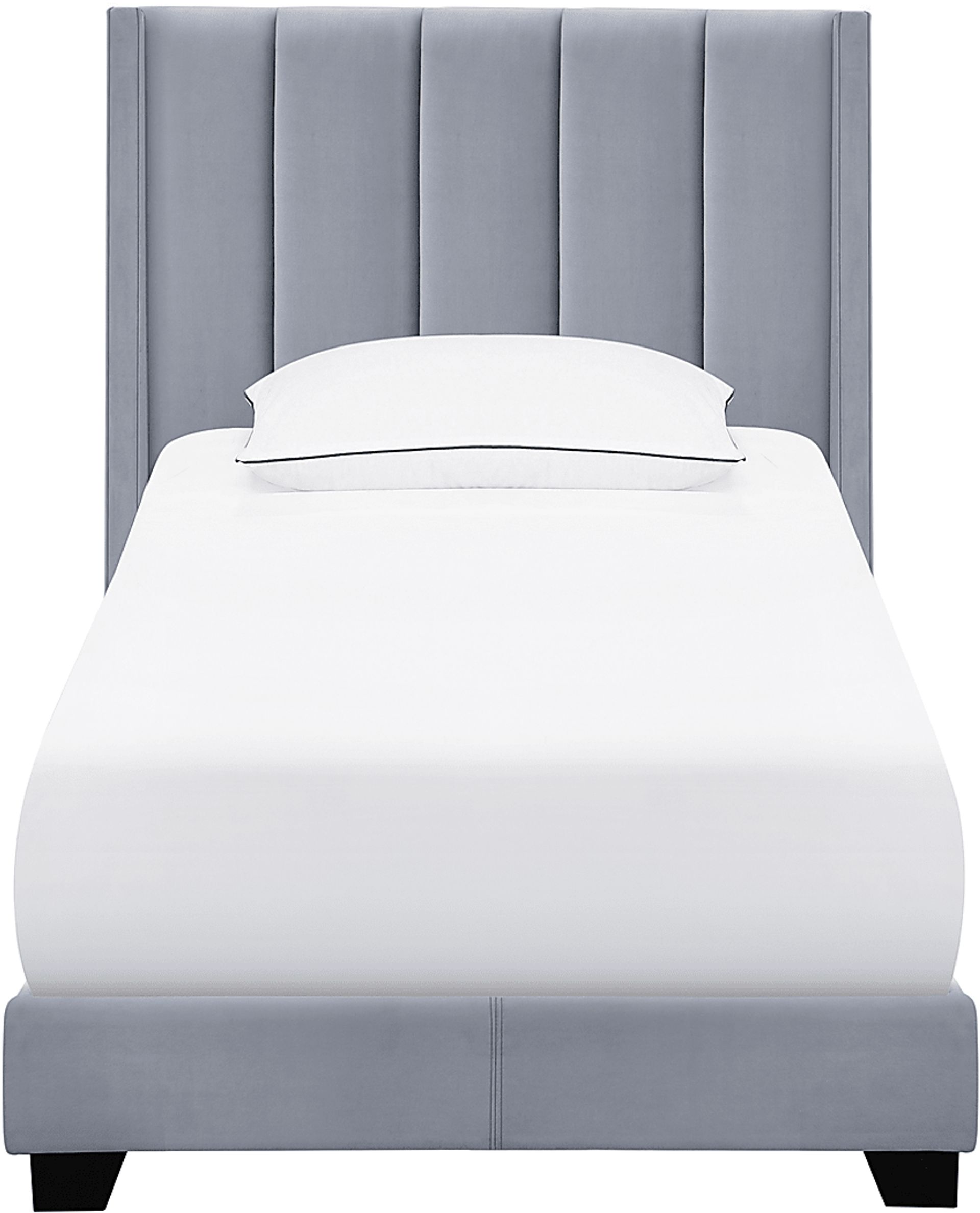 Aphelia Gray Twin Bed - Image 2