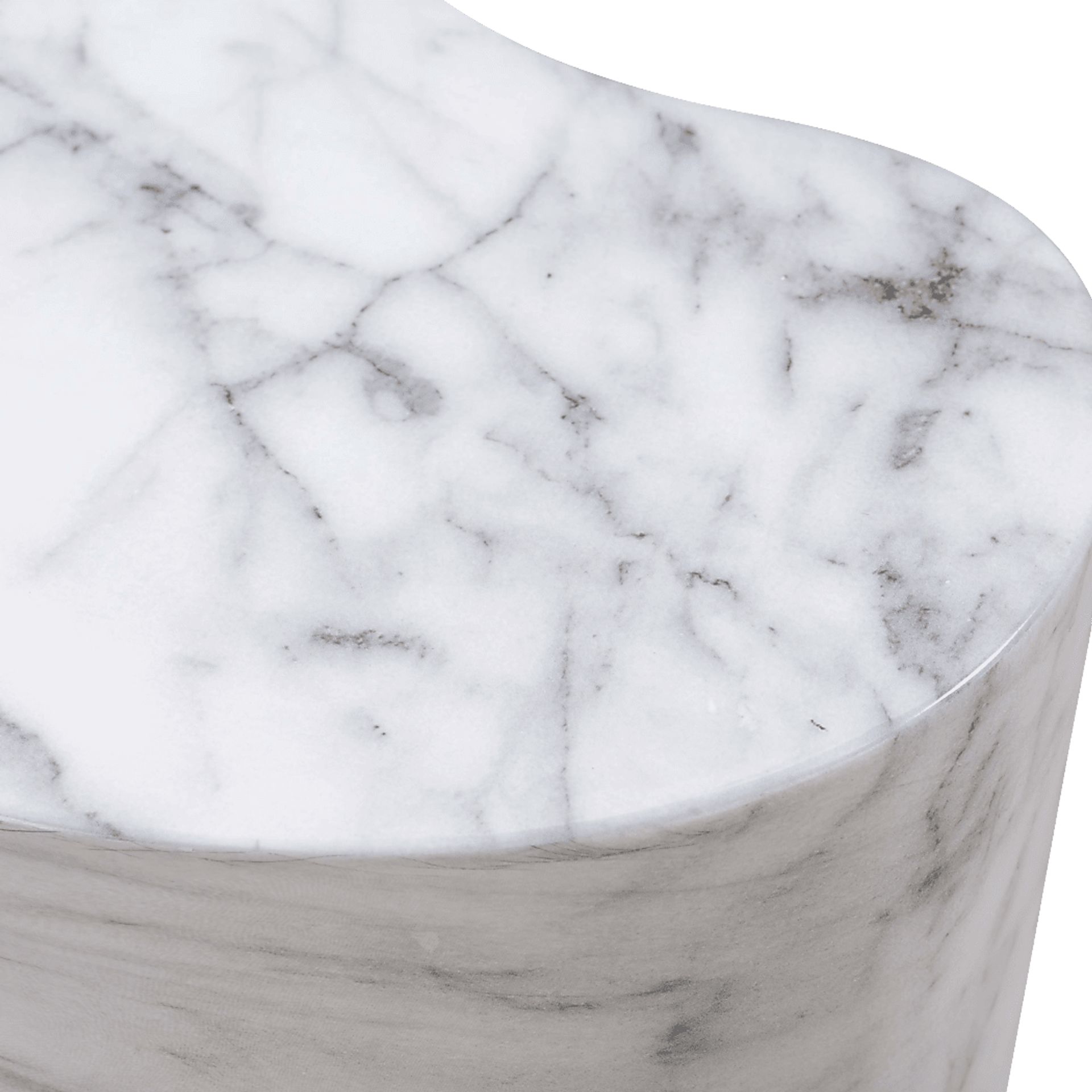Aphina White Large Accent Table - Image 5
