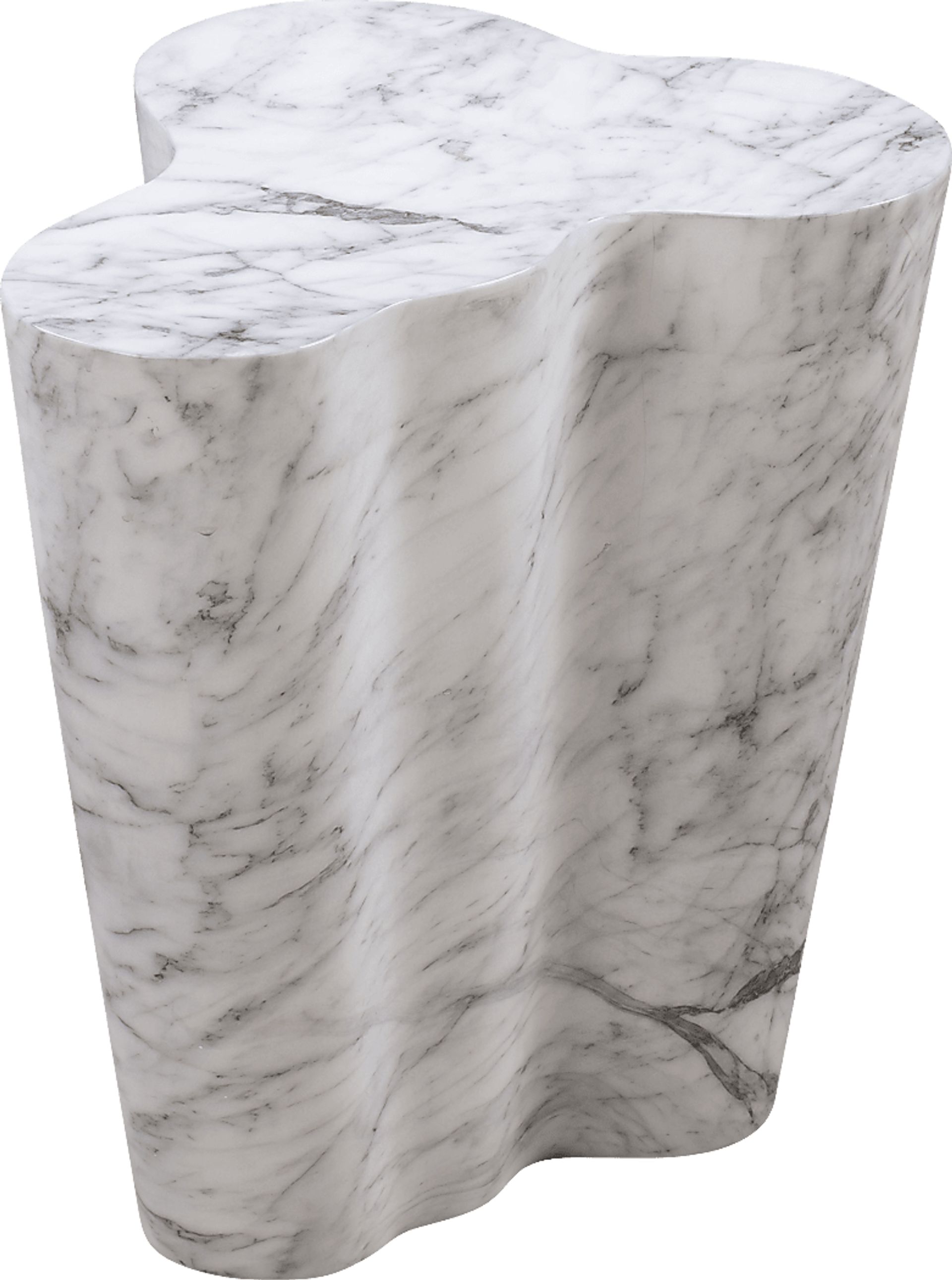 Aphina White Large Accent Table - Image 1