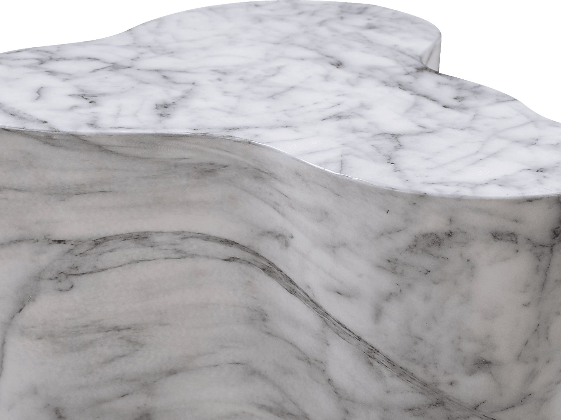 Aphina White Small End Table - Image 5