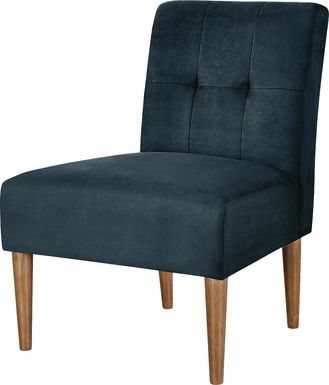 Aphiren Blue Accent Chair