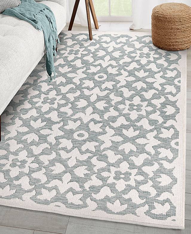 Apison Blue 5'3 x 7'6 Rug - Thumbnail - Image 8