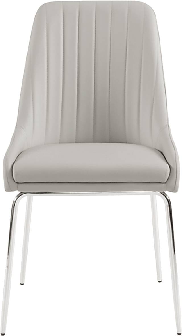 Aplomado Gray Dining Chair, Set of 2 - Thumbnail - Image 3