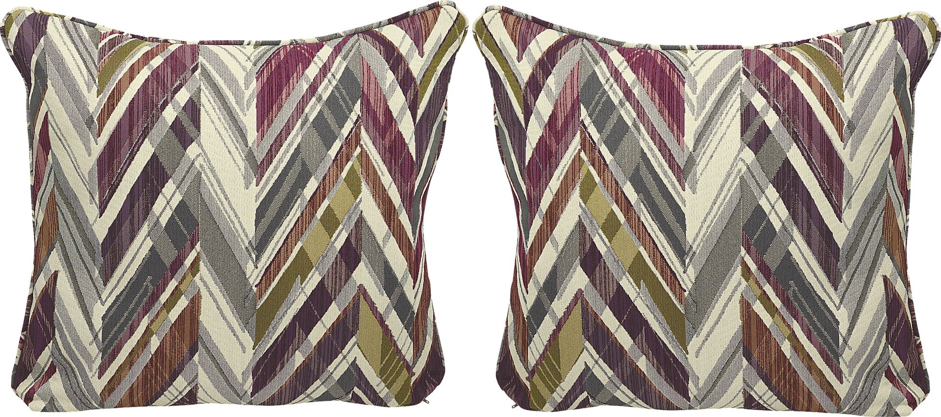 Apollo Purple Accent Pillows (Set of 2) - Image 1