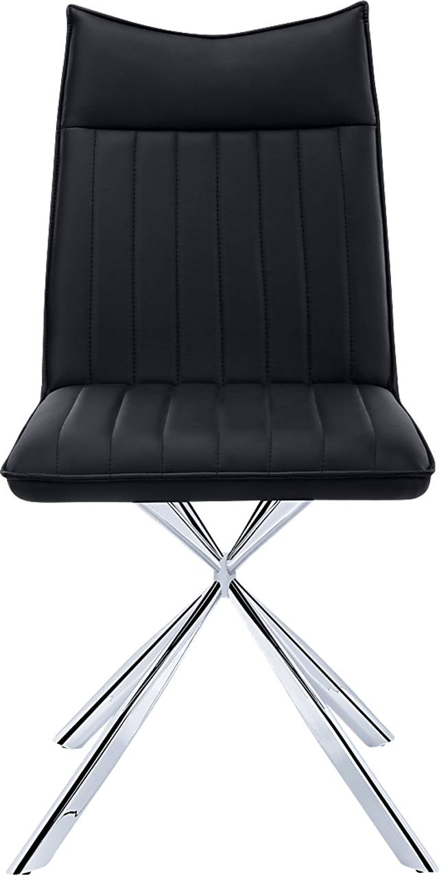 Appaloosa Black Chrome Side Chair, Set of 2 - Thumbnail - Image 6