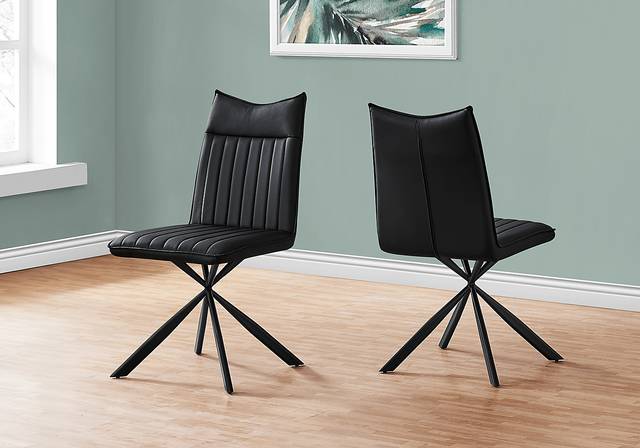 Appaloosa Black Side Chair, Set of 2 - Thumbnail - Image 1