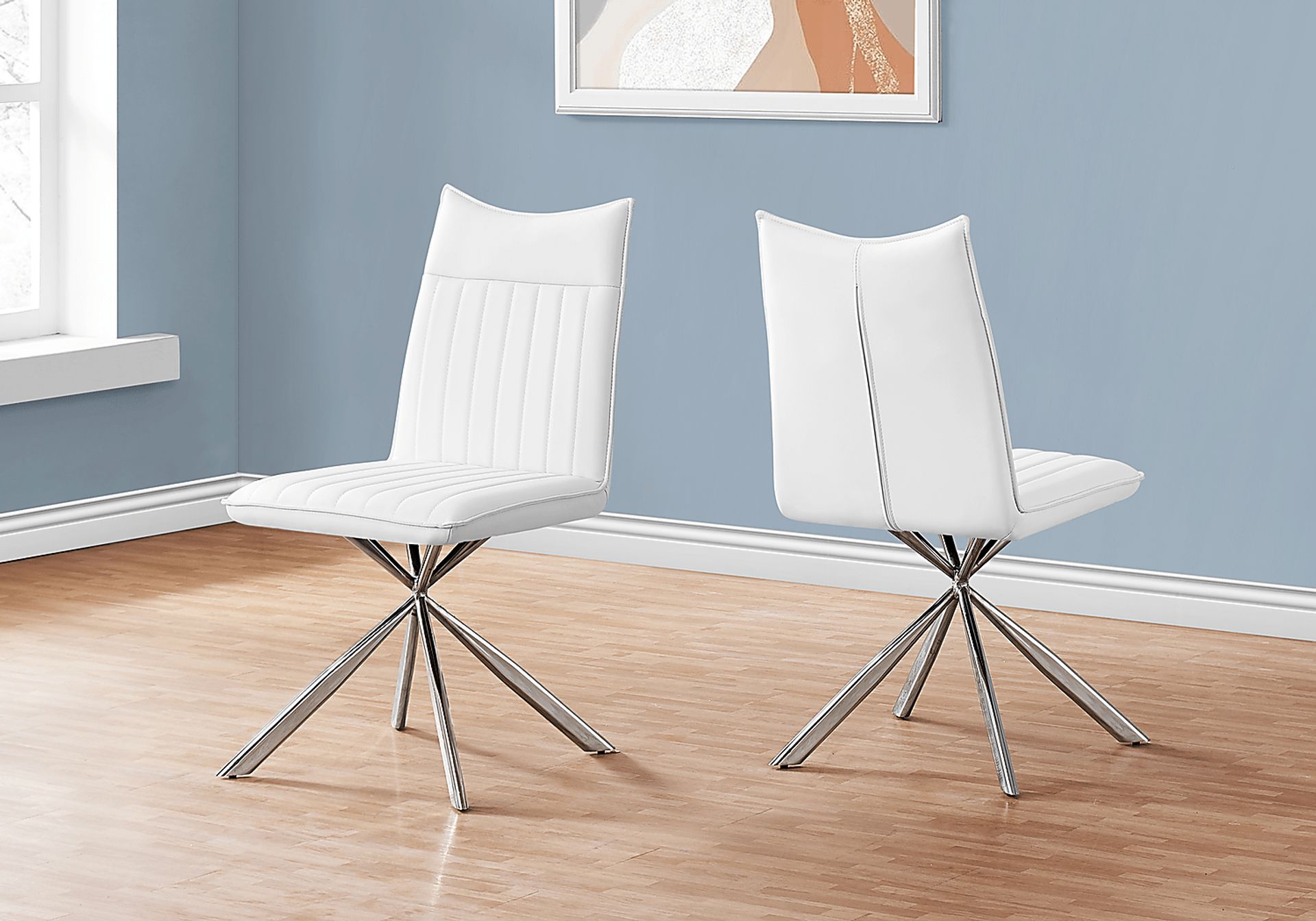 Appaloosa White Side Chair, Set of 2 - Image 1