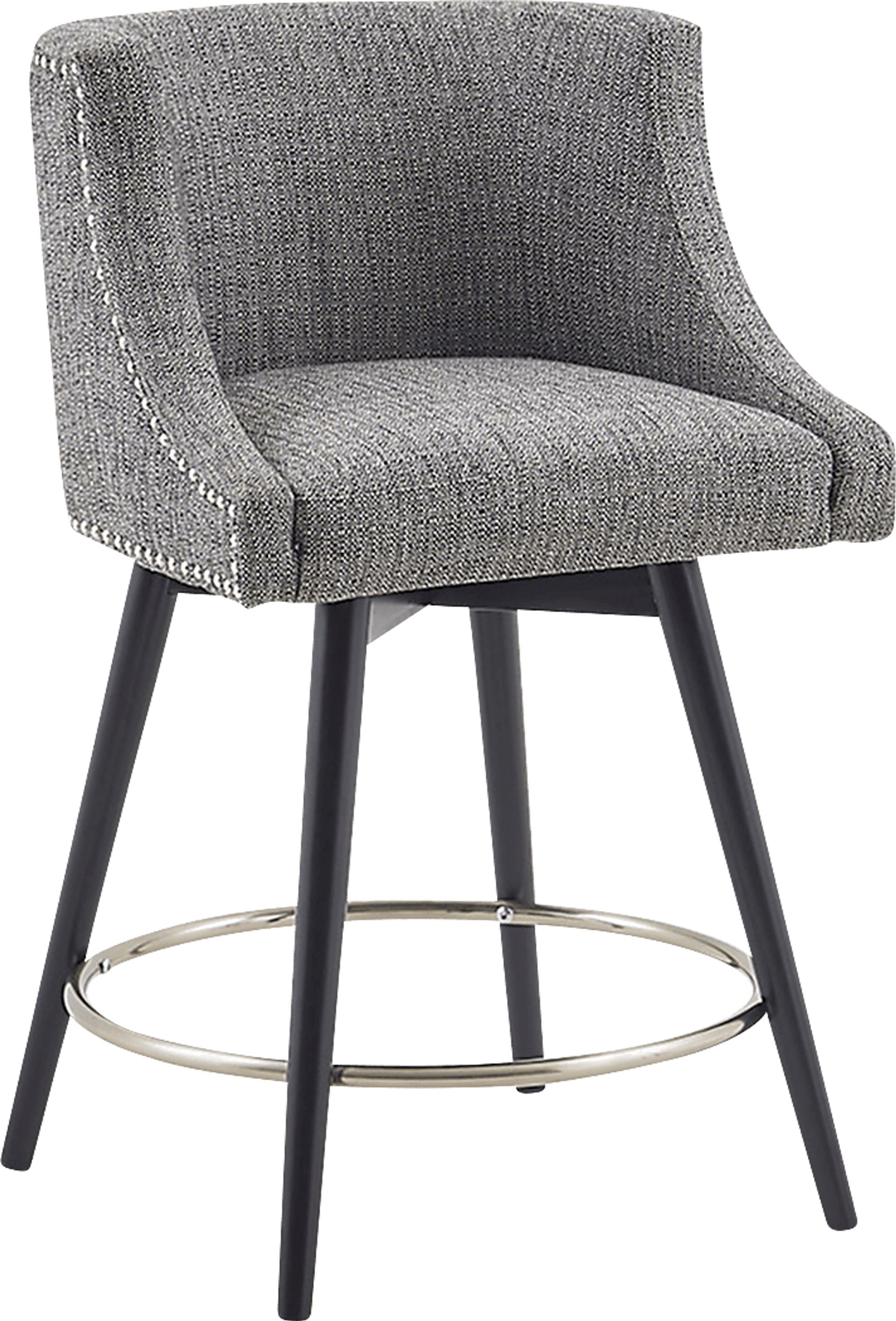 Appelt Gray Counter Height Stool - Image 1