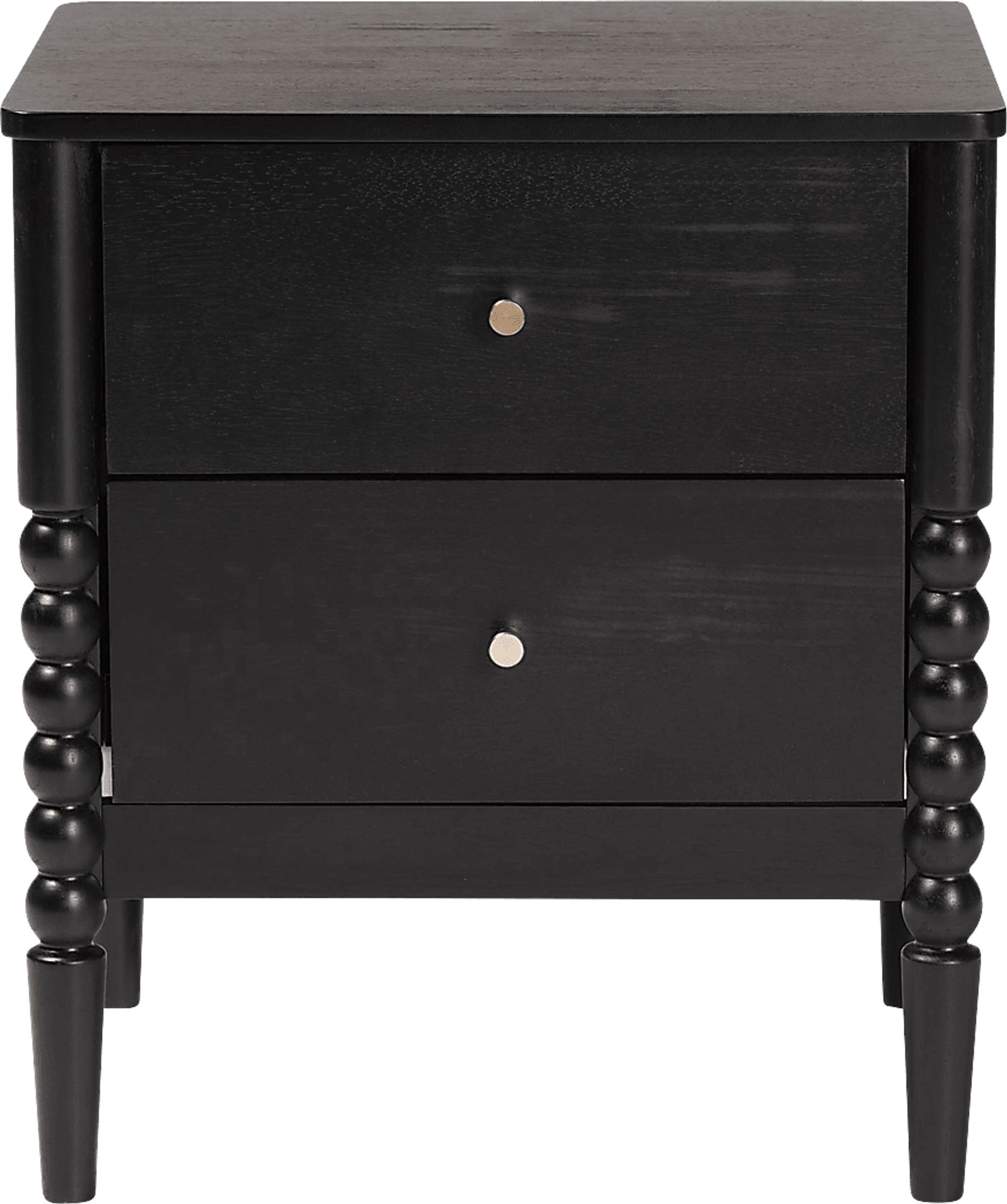 Appiation Black Nightstand - Image 6