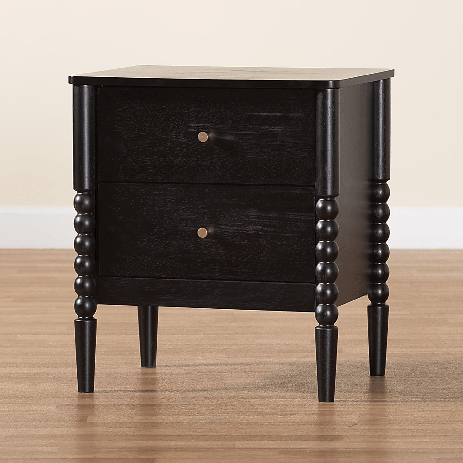 Appiation Black Nightstand - Image 2
