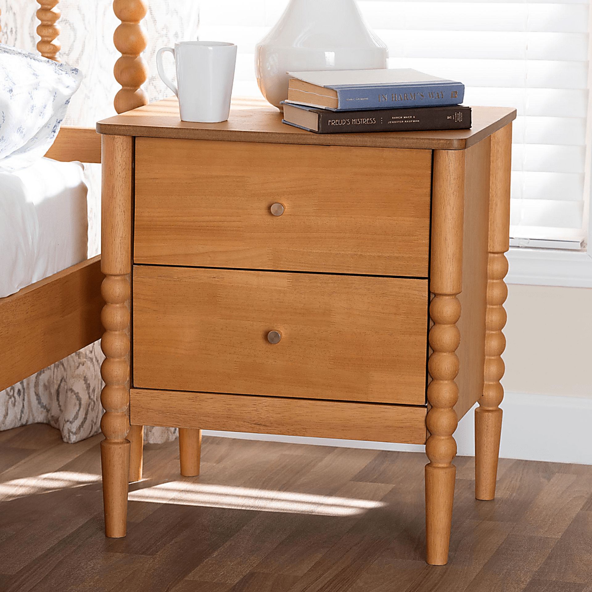 Appiation Brown Nightstand - Image 3
