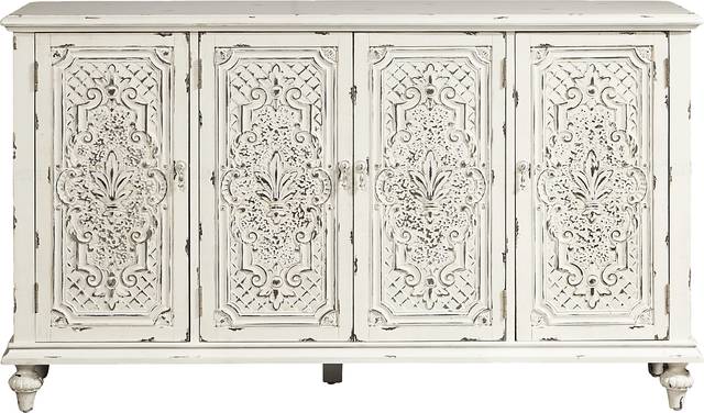 Appleblossom White Credenza - Thumbnail - Image 2