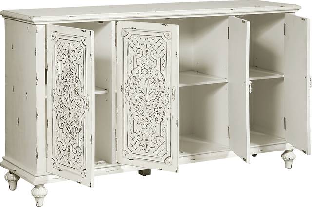 Appleblossom White Credenza - Thumbnail - Image 3