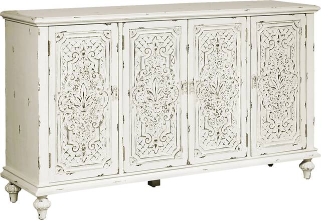Appleblossom White Credenza - Thumbnail - Image 1