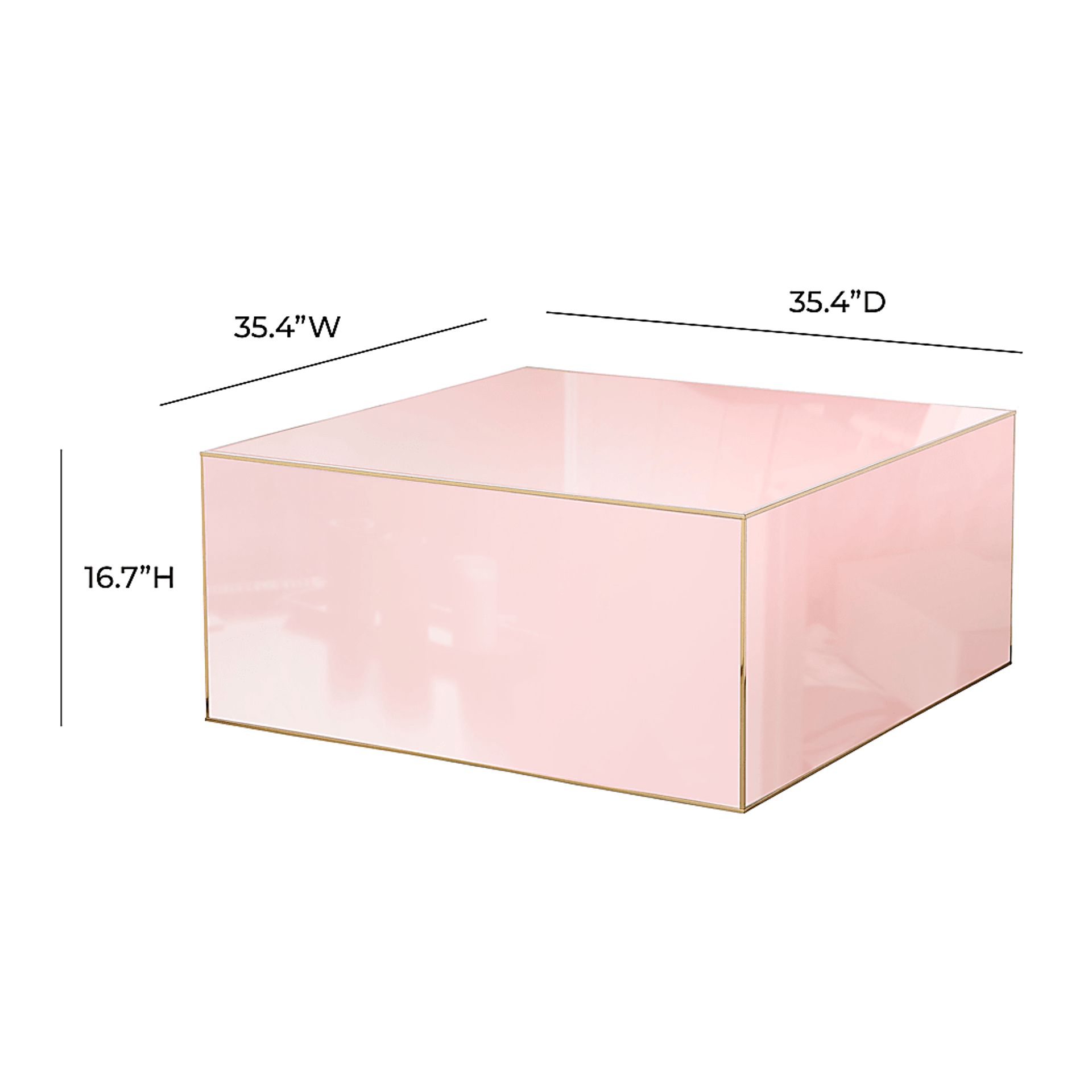 Appley Pink Cocktail Table - Image 5