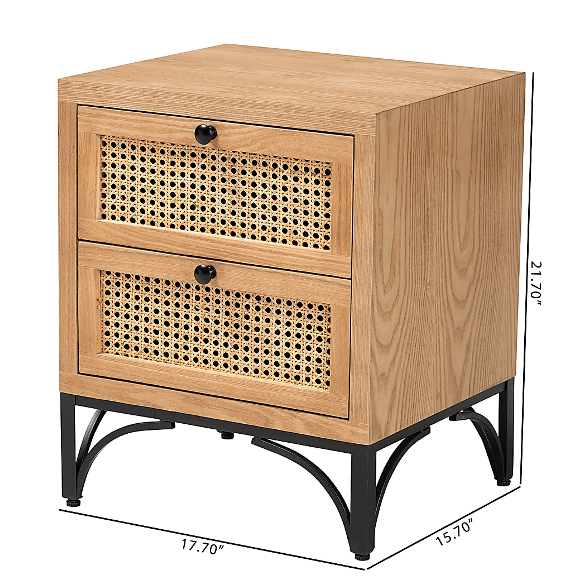Appollo Brown Nightstand - Image 10