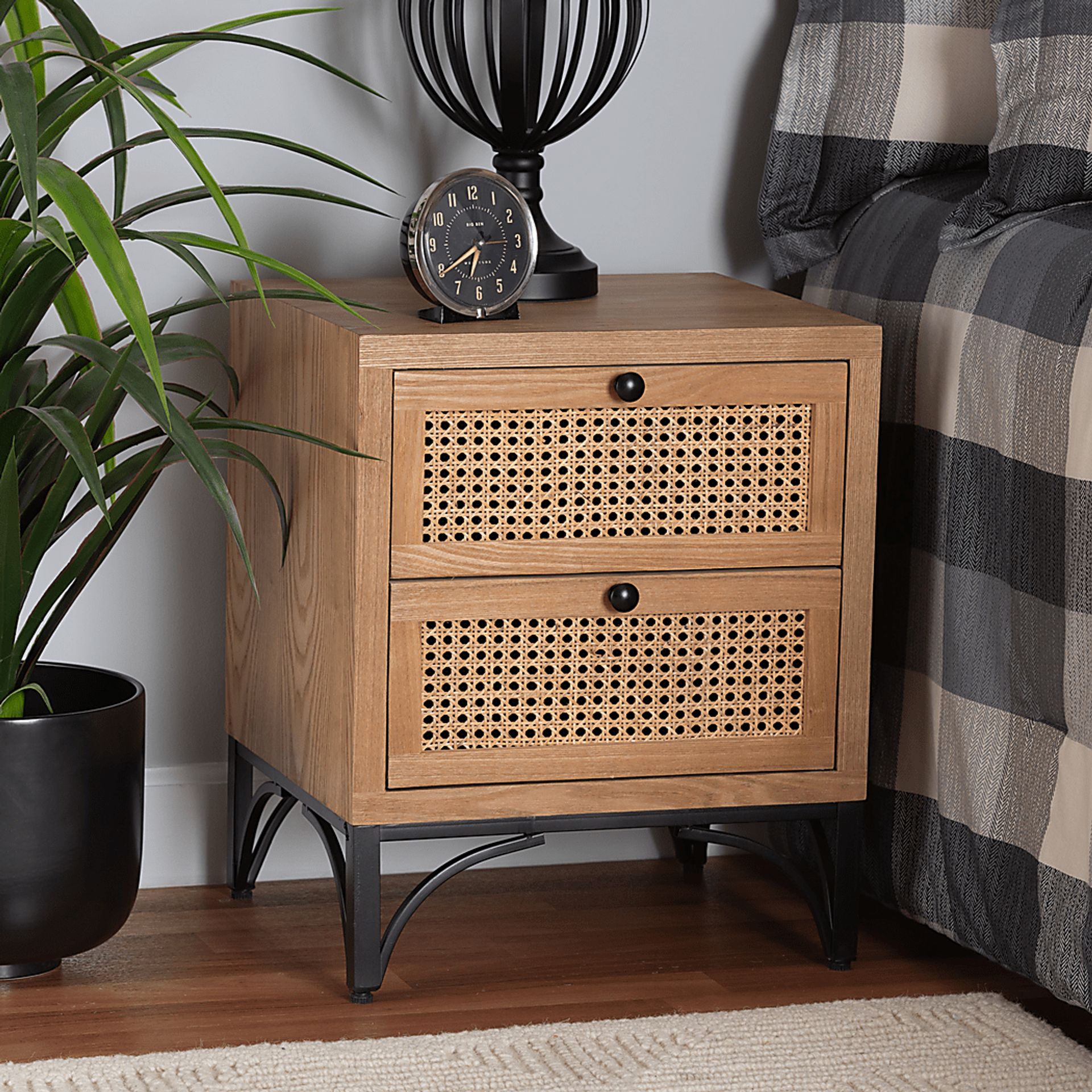 Appollo Brown Nightstand - Image 3