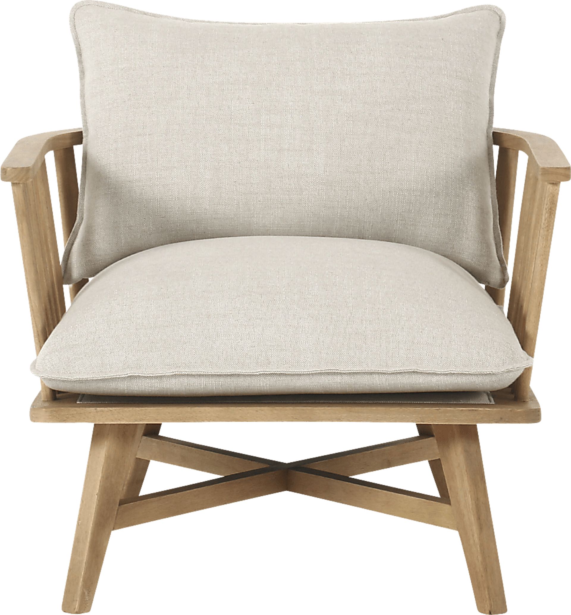 Apricio Beige Accent Chair - Image 2