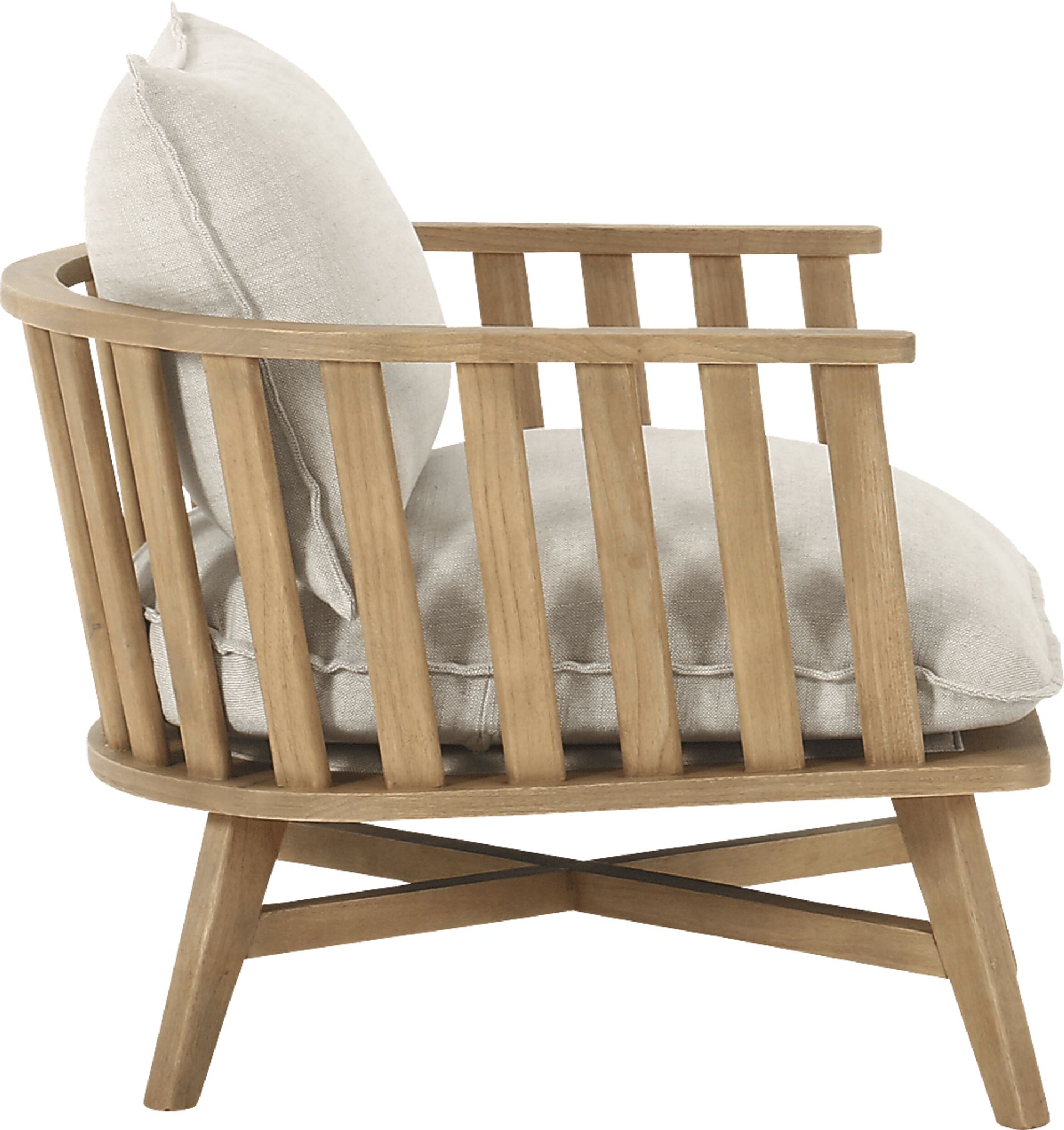 Apricio Beige Accent Chair - Image 4