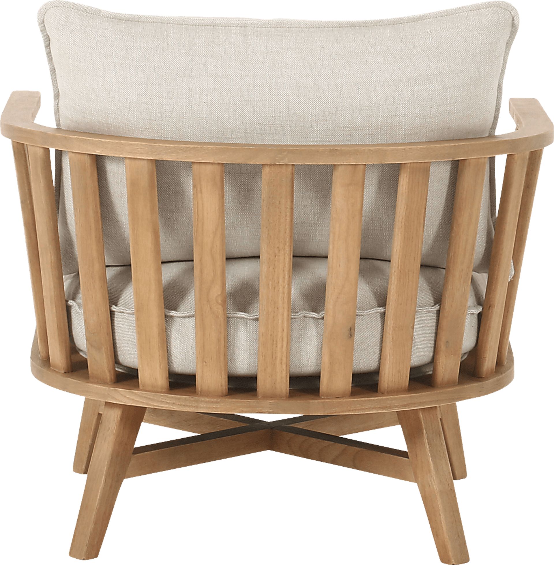 Apricio Beige Accent Chair - Image 5