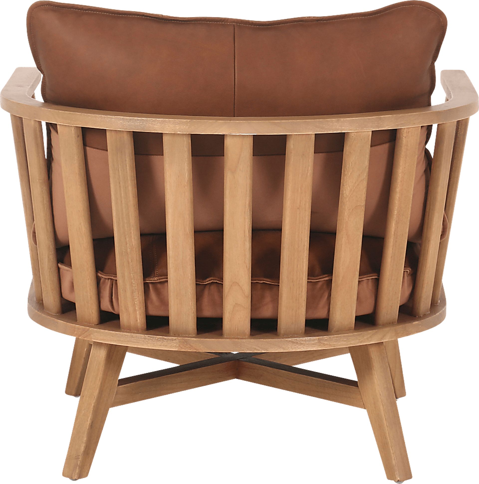Apricio Brown Accent Chair - Image 4
