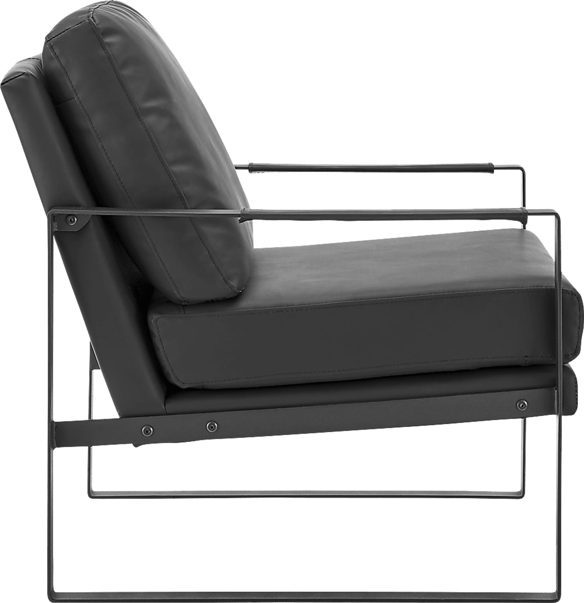 Apricoy Black Accent Chair - Image 4