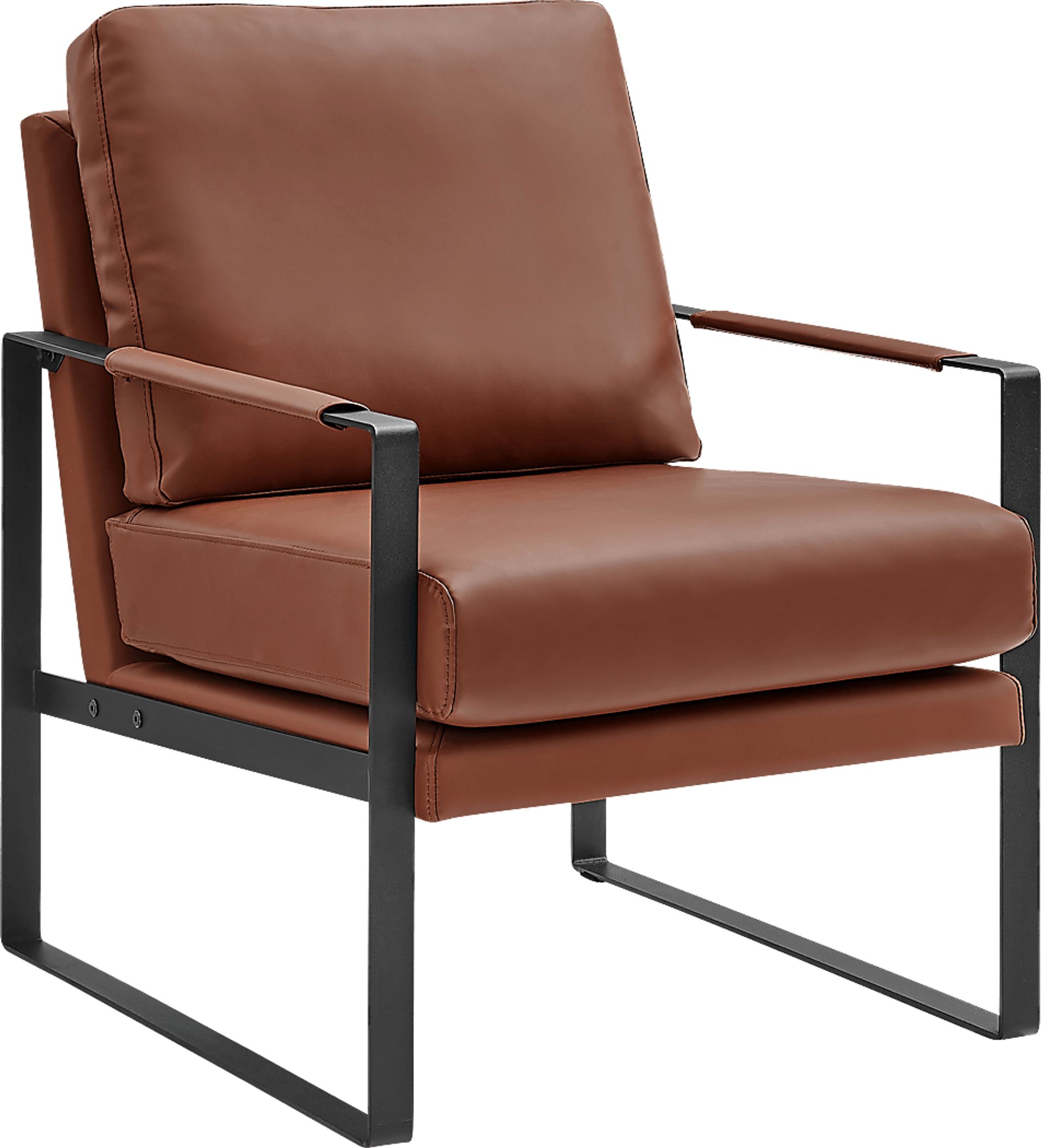 Apricoy Brown Accent Chair - Image 2
